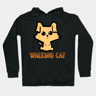 Walking Cat Hoodie